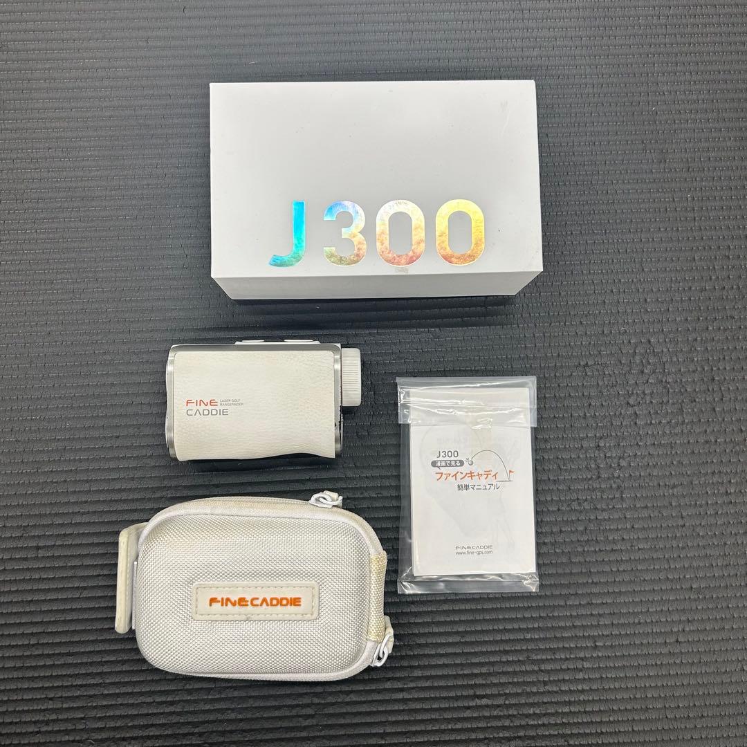 FINE CADDIE フ系ァインキャディ レーザー距離計 J300 ホワイト系