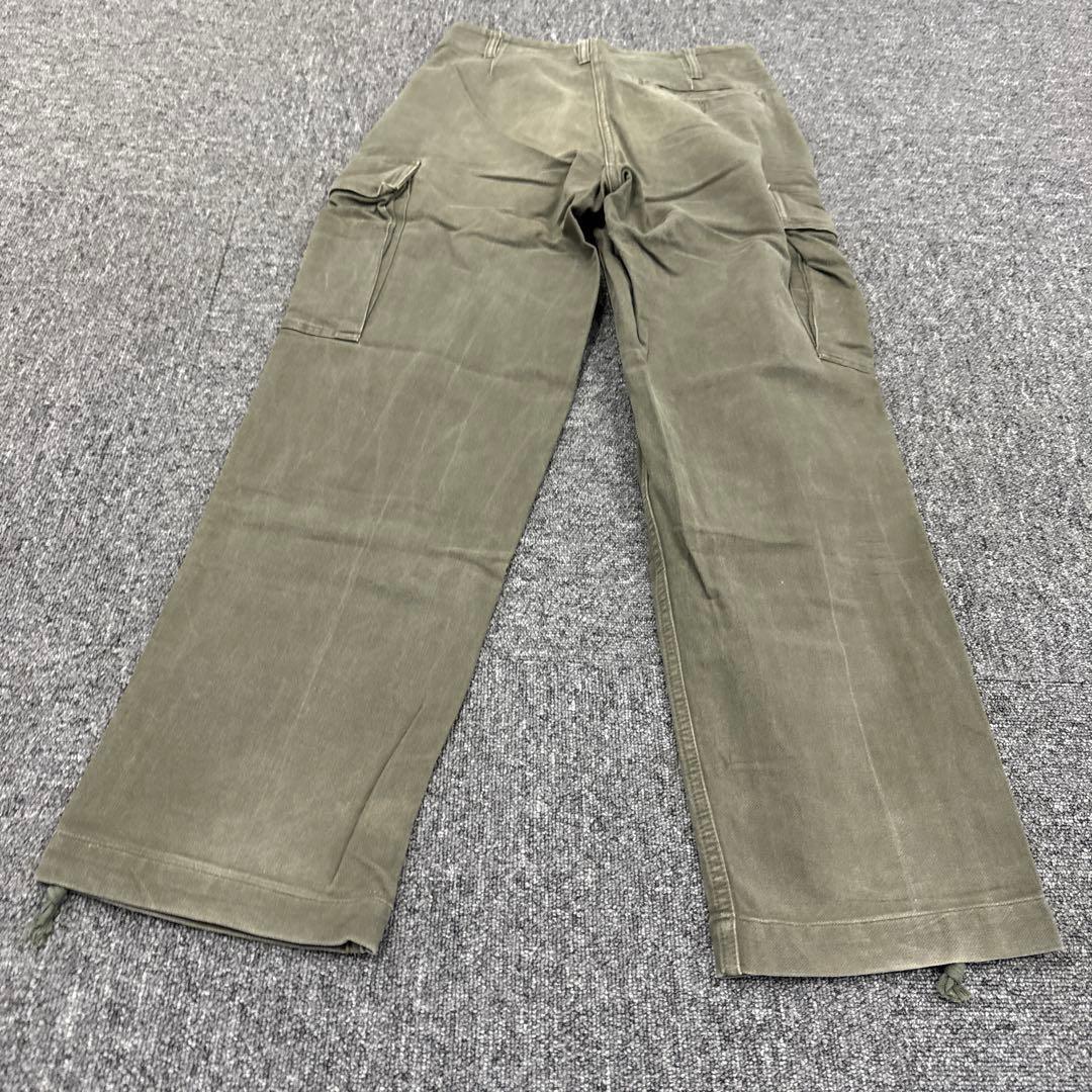 【ドイツ軍】実物 ジャーマンモールスキン カーゴパンツ Gr.1 オリーブ