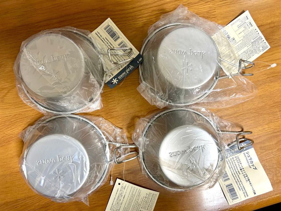 スノーピーク　ケトル　シェラカップ4個