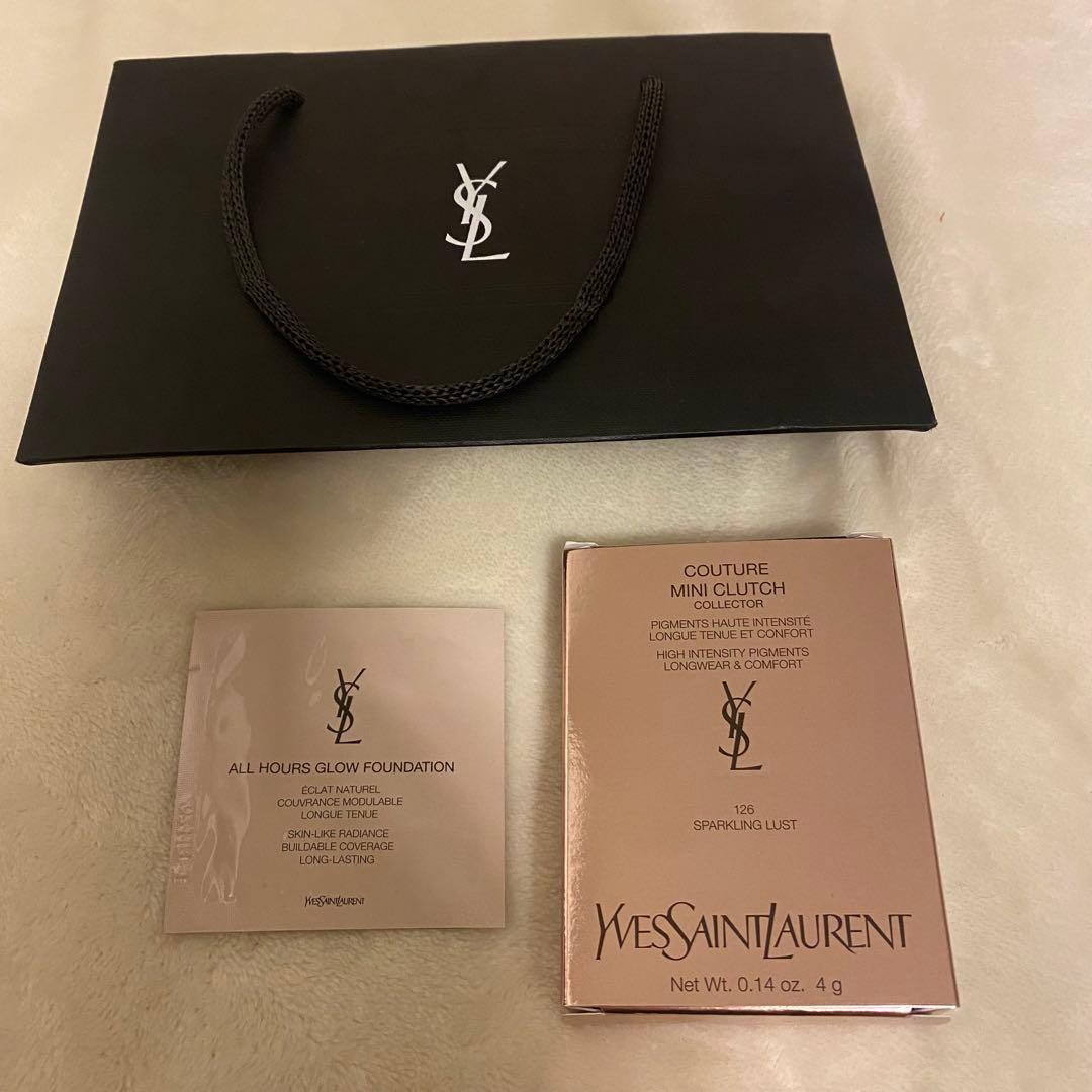 新品未使用　ysl クチュールミニクラッチ　126