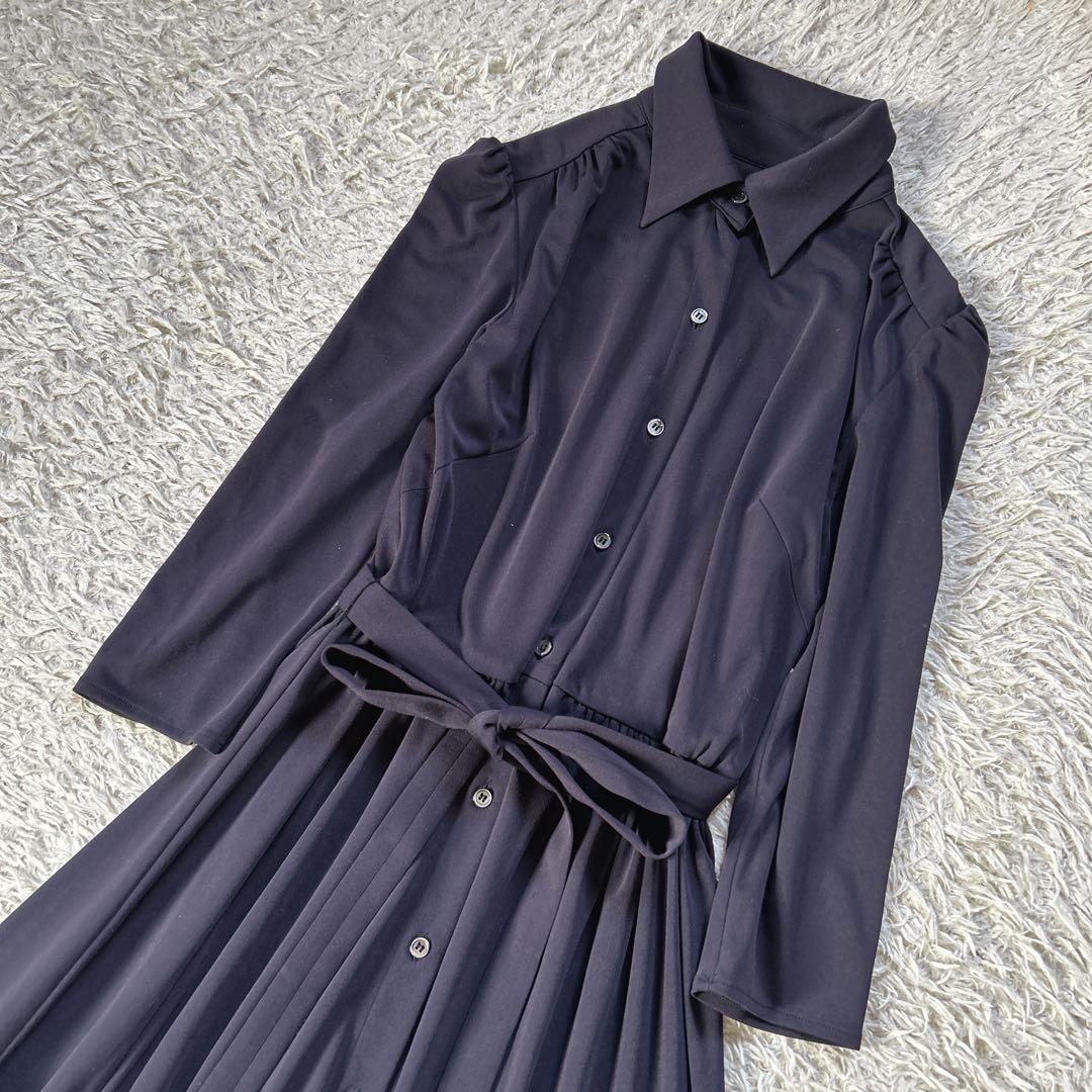 専用　CORCOVADO コルコバード リボンマキシ丈ワンピース ドレス S