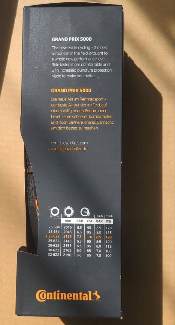 Continental Grand Prix 5000 （700×23c）