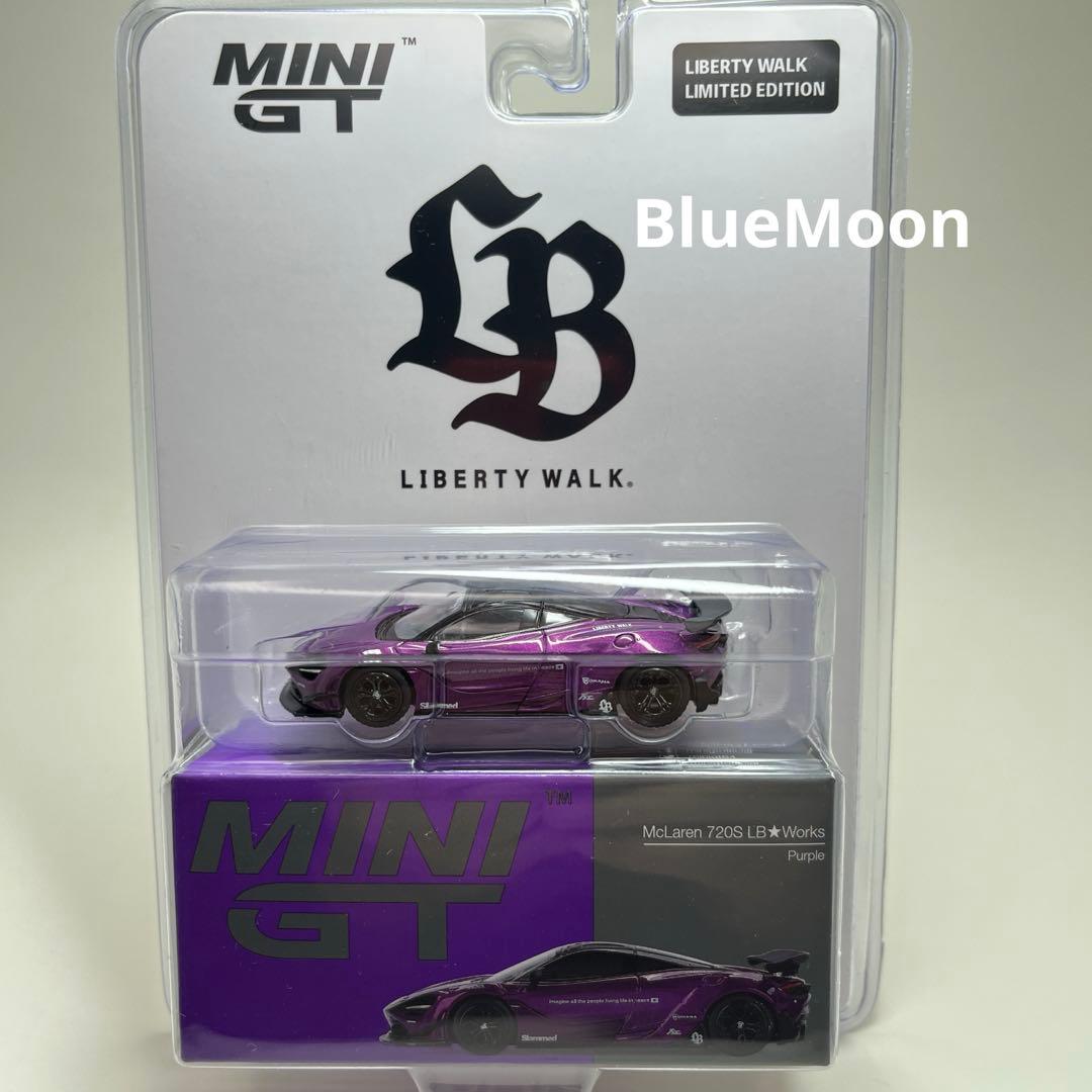 LBWK限定 MINI GT マクラーレン 720S Purple MINIGT