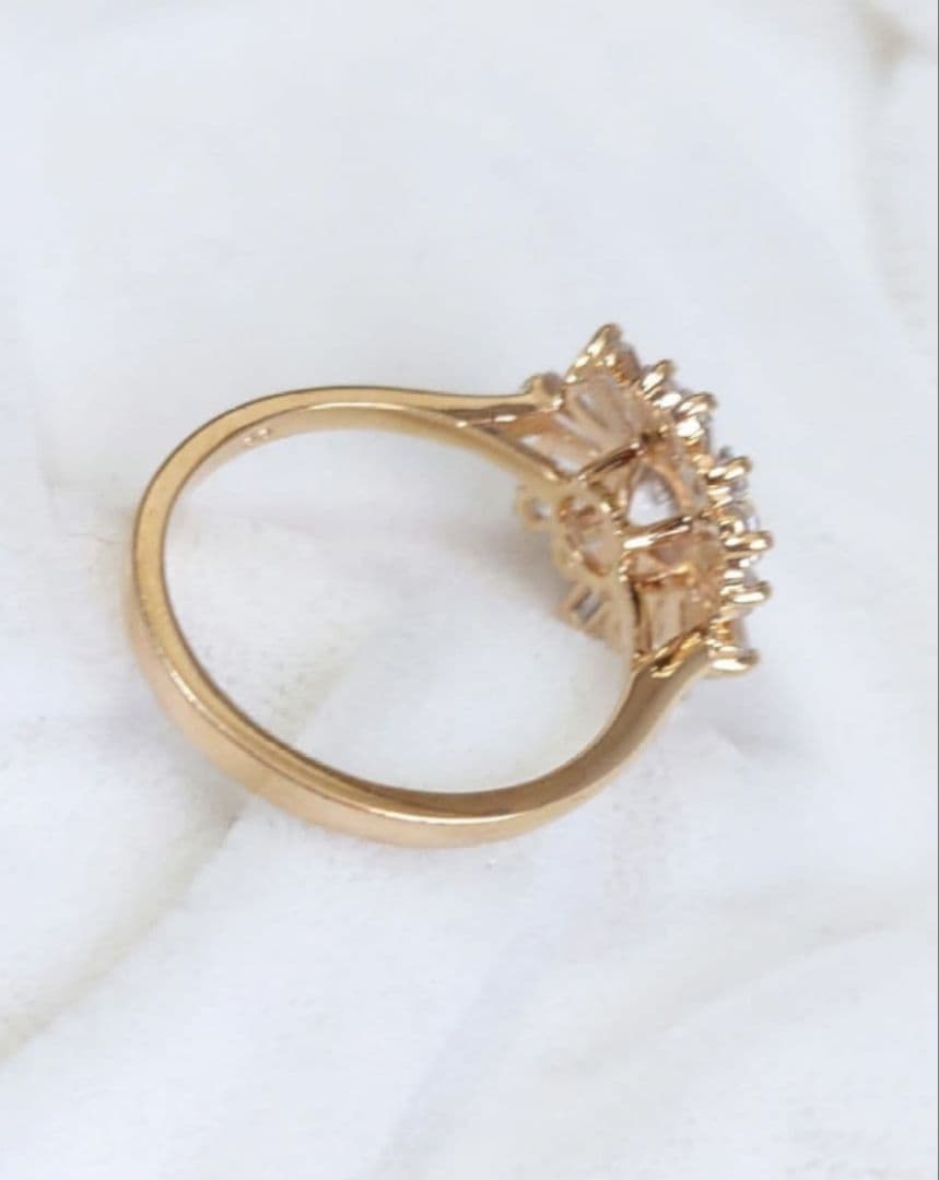 SWAROVSKI　太陽 SUNSHINE リング 　55サイズ