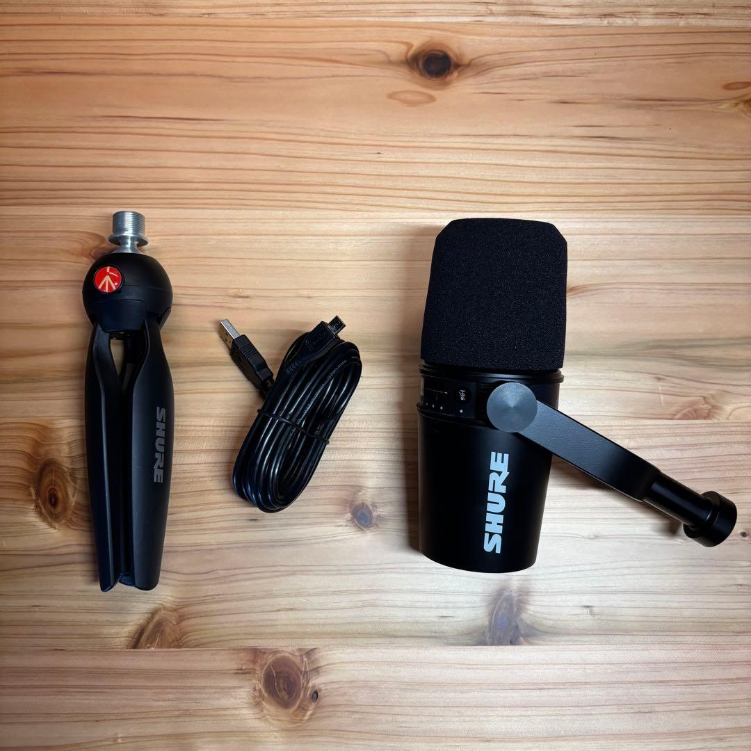 配信機器・PA機器・レコーディング機器 SHURE MV7 PODCAST KIT