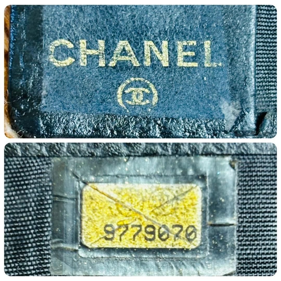 【美品】CHANEL 6連キーケース ブラック ココマーク　キャビアスキン