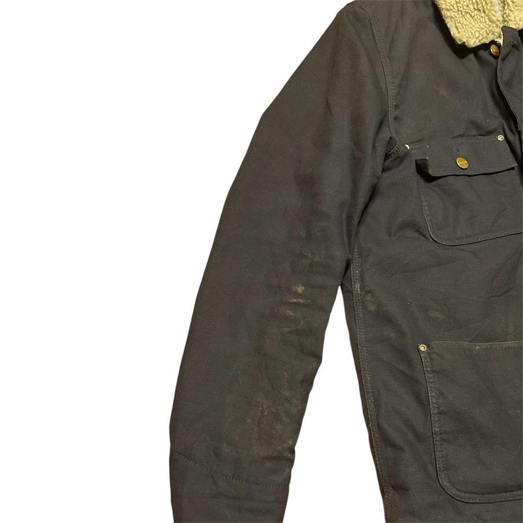 Carhartt　カーハート　トラディショナルジャケット　M　紺 ボアジャケット