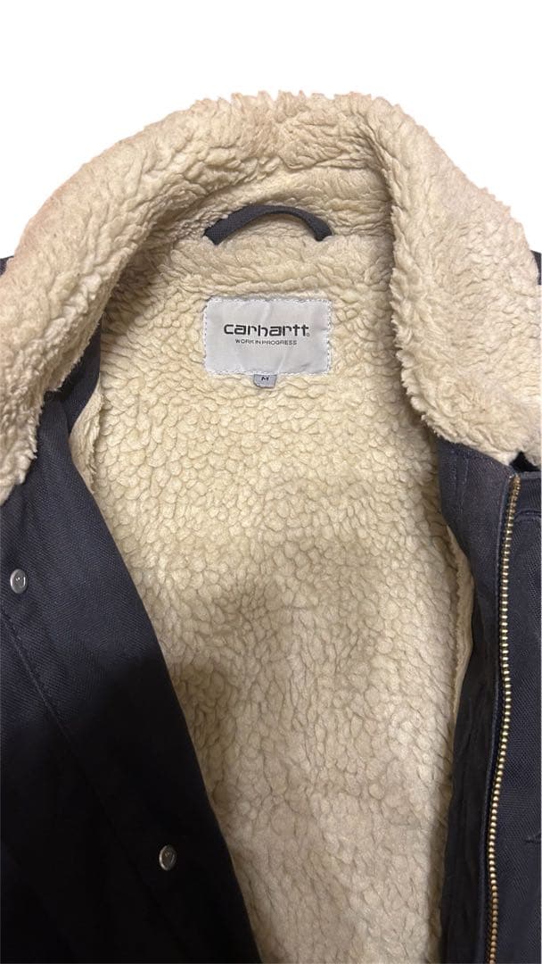 Carhartt　カーハート　トラディショナルジャケット　M　紺 ボアジャケット