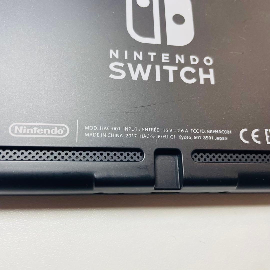 Nintendo Switch 本体のみ 初期型未対策機　液晶キズなし