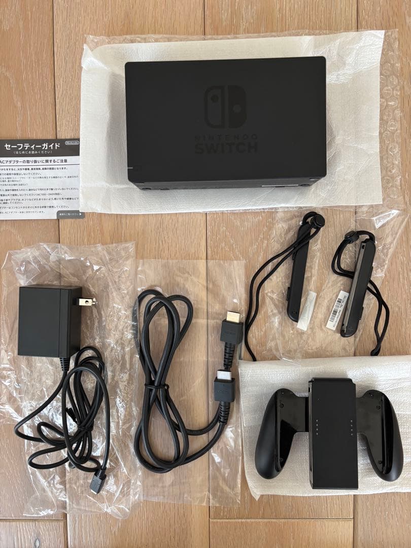 【SD・ケース付】Nintendo Switch 本体セット（グレー）※欠品あり