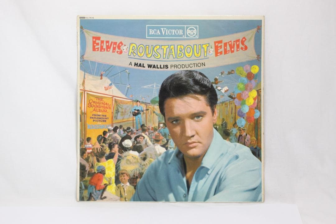 英LP Elvis Presley Roustabout UK盤 Mono