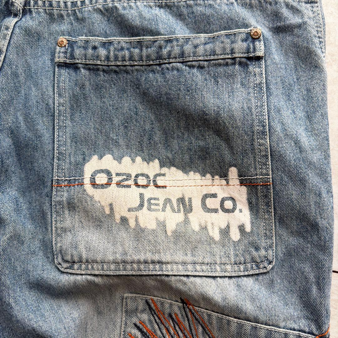 00s OZOC JEANS バギーデニム 再構築 B系 ストリート y2k