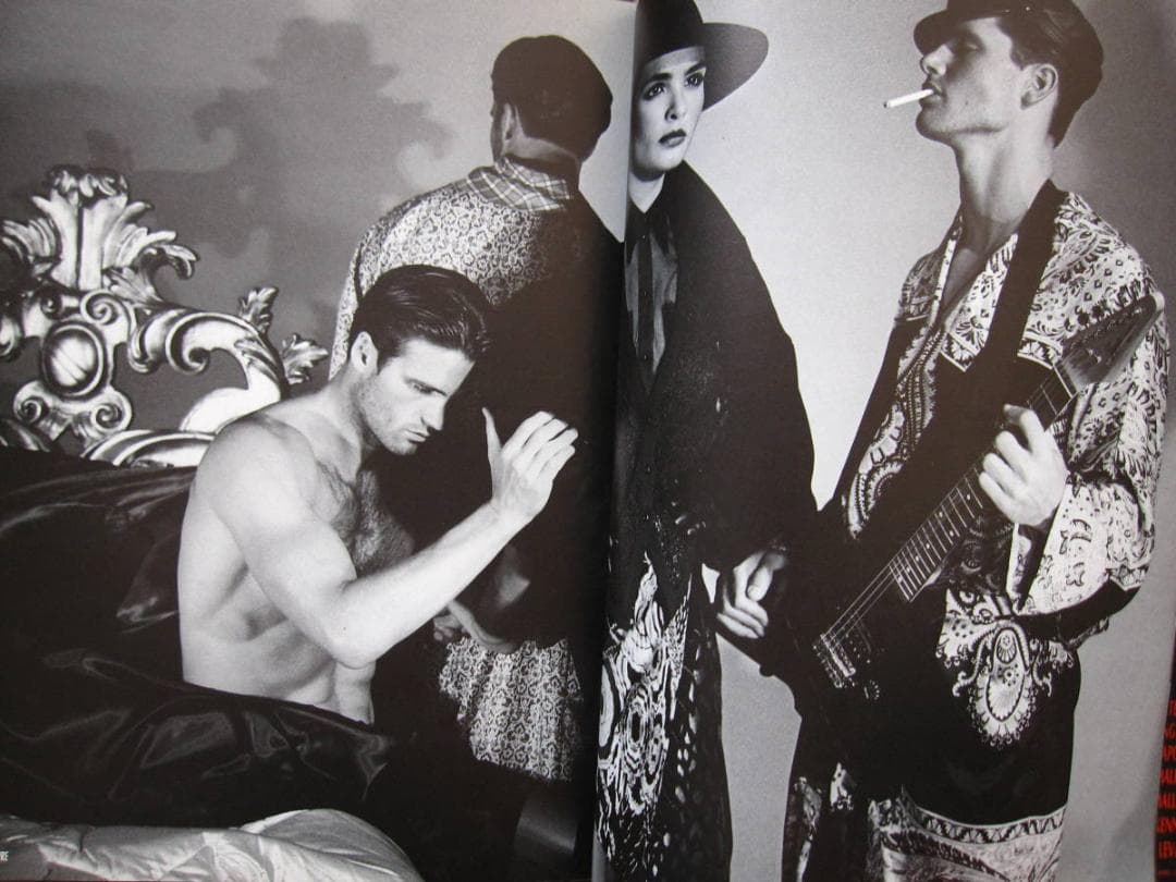 Gianni Versace　Bruce Weber　ブルース・ウェーバー