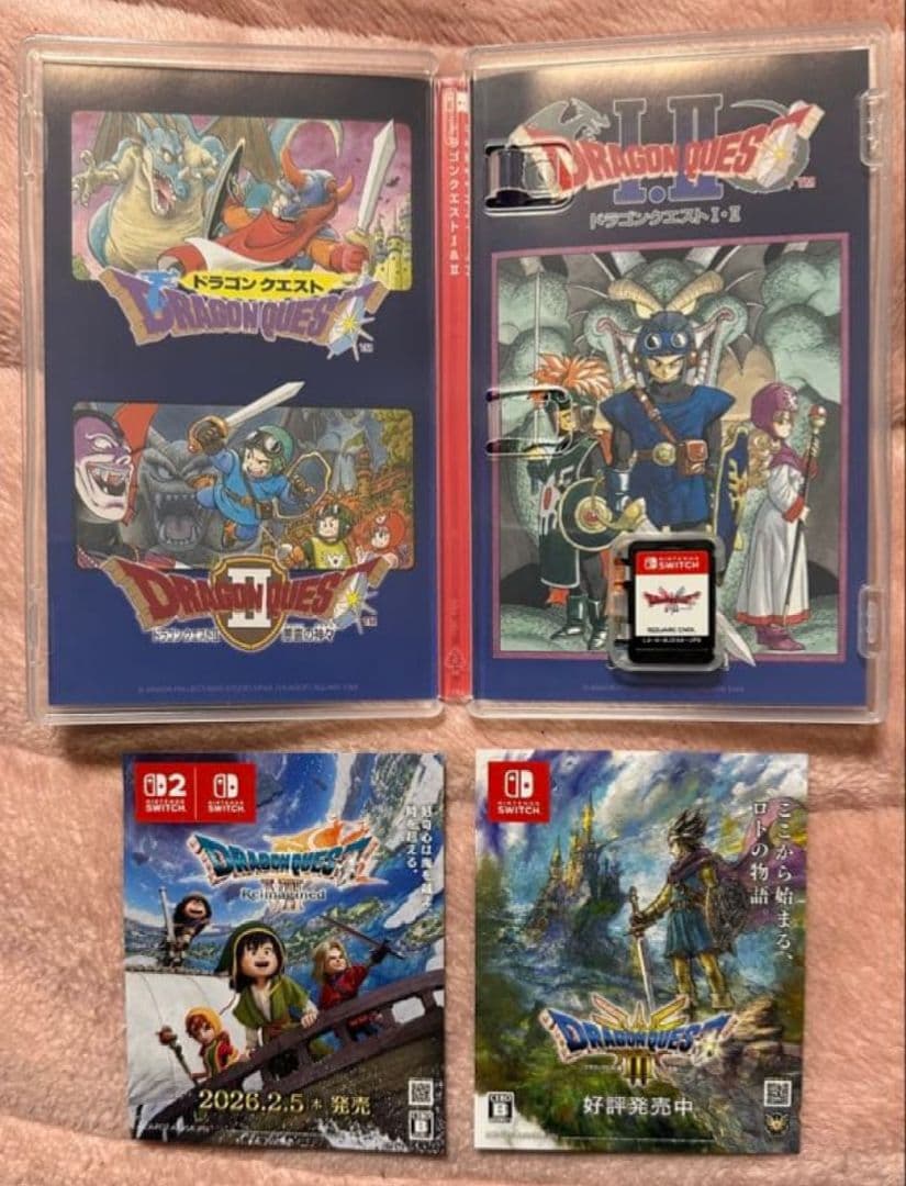 【ほぼ新品、未使用】ドラクエ1&2 (Nintendo Switch)
