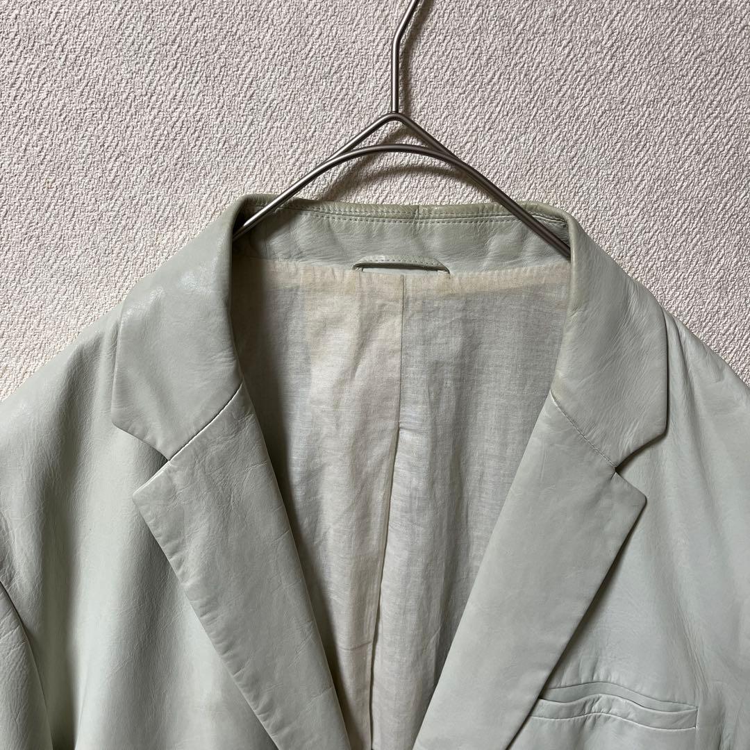 JIL SANDER　ジルサンダー ラフシモンズ期 レザージャケット　　L