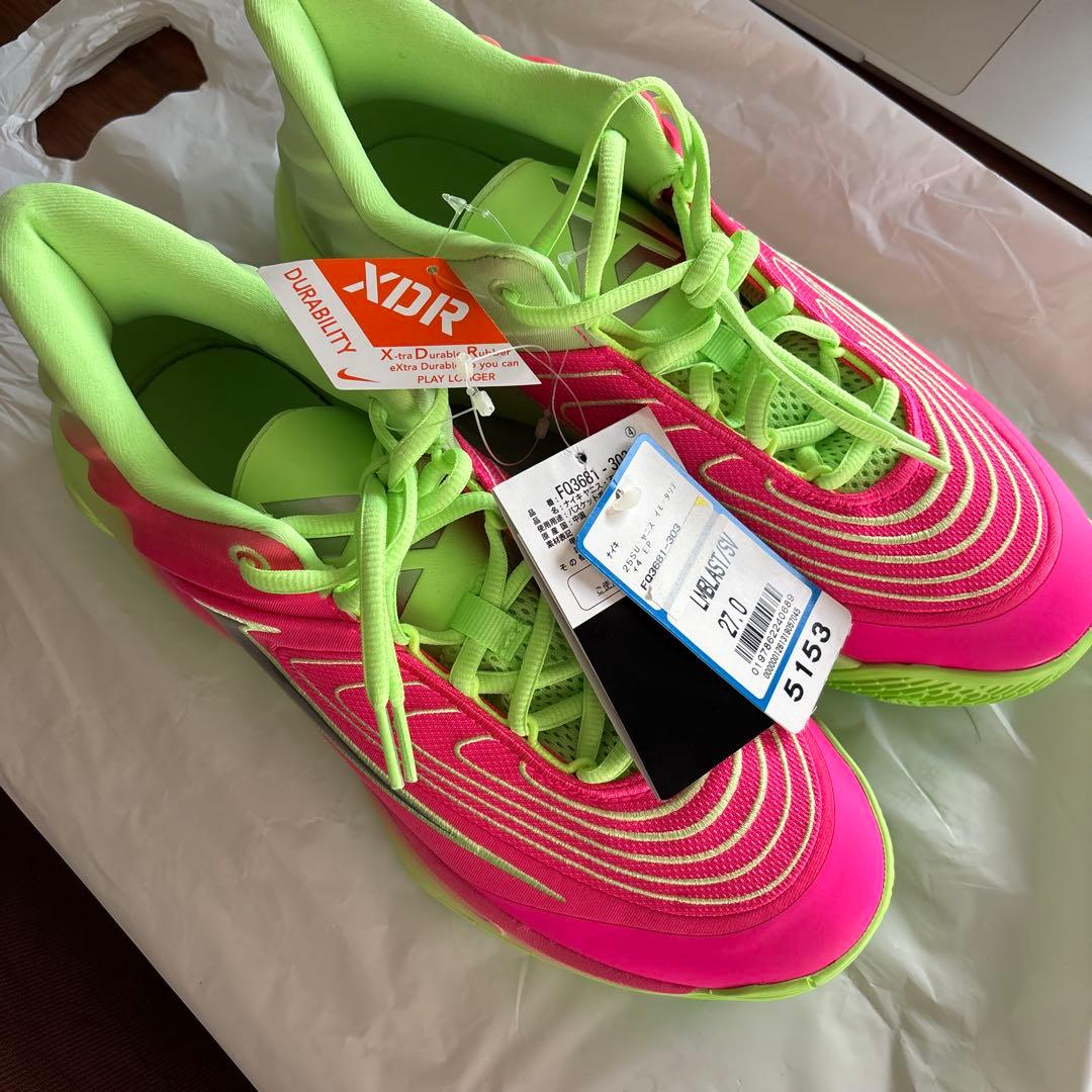 Nike バッシュ　新品　ヤニスイモータリティ4 27.0cm