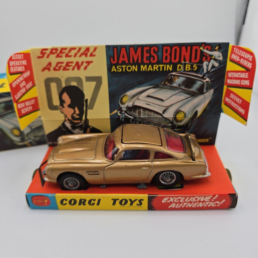 さるたか　Corgi Toys 007 アストンマーチン DB5　美品