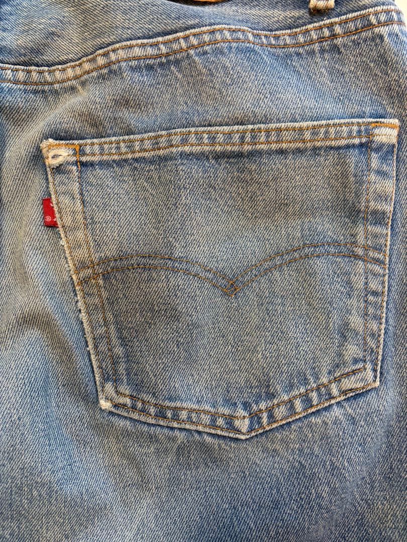ボ*ボ様 【80s希少】Levi's 501 ハチマル 内股シングル 66後期