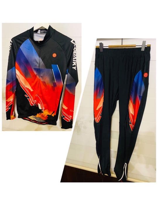 サイクリングウェア上下2セット有　LEOBAIKY スポーツウエア超希少品‼︎