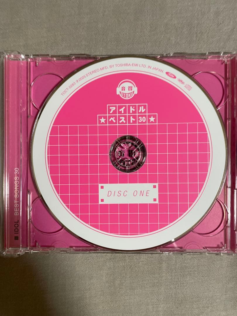オムニバスCD アイドル ベスト30 パティライトファン向け