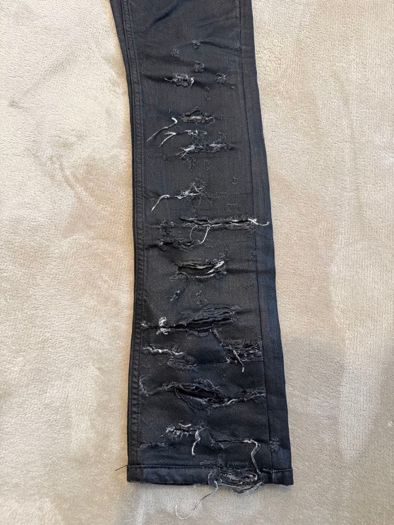 パンツ Dior homme 04SS destroy denim size27