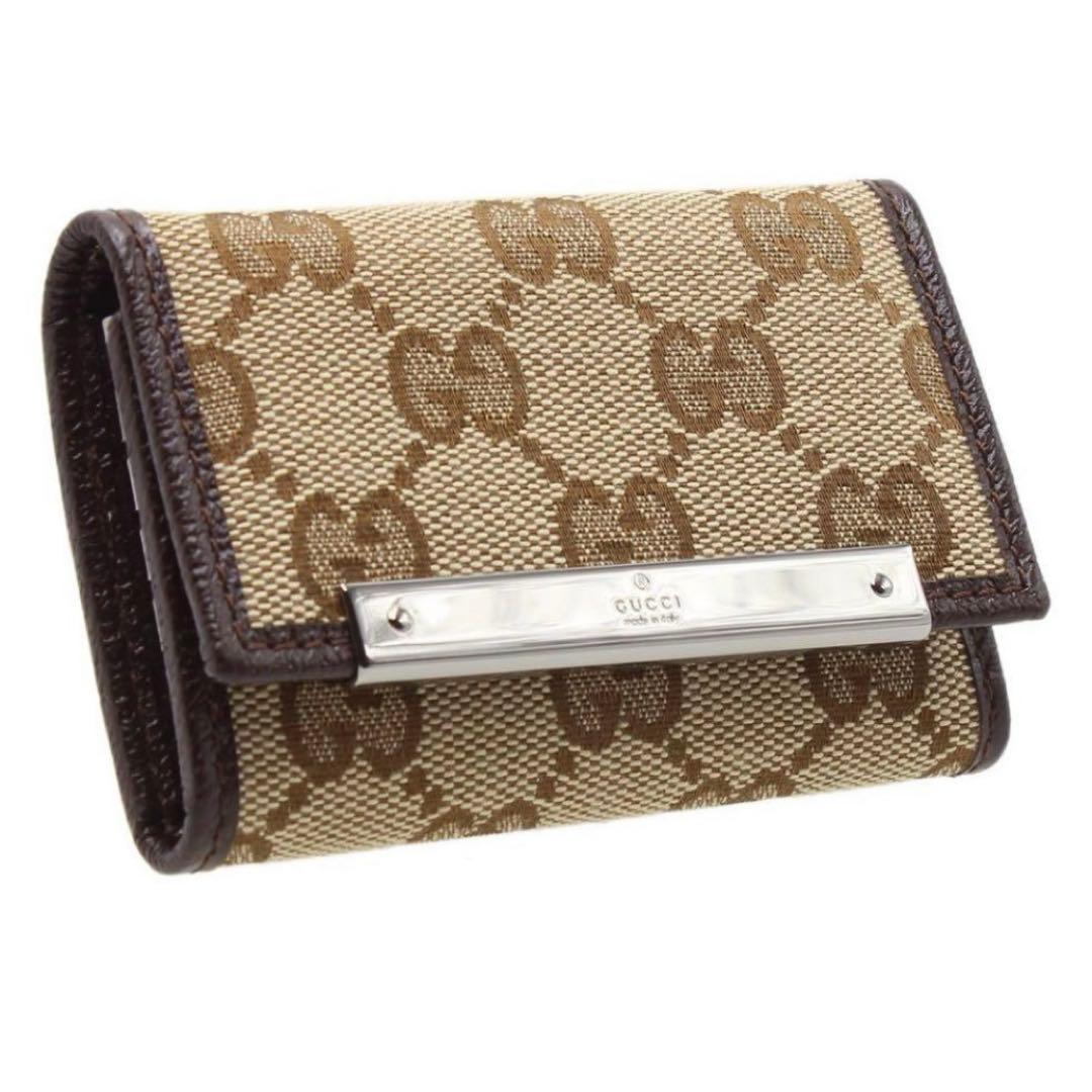 【新品未使用✨️】GUCCI (グッチ)GGキャンバス 6連キーケース