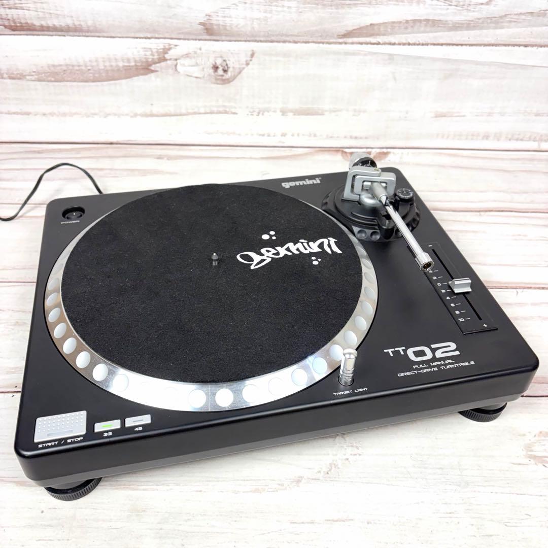 Gemini TT02 ダイレクトドライブ ターンテーブル