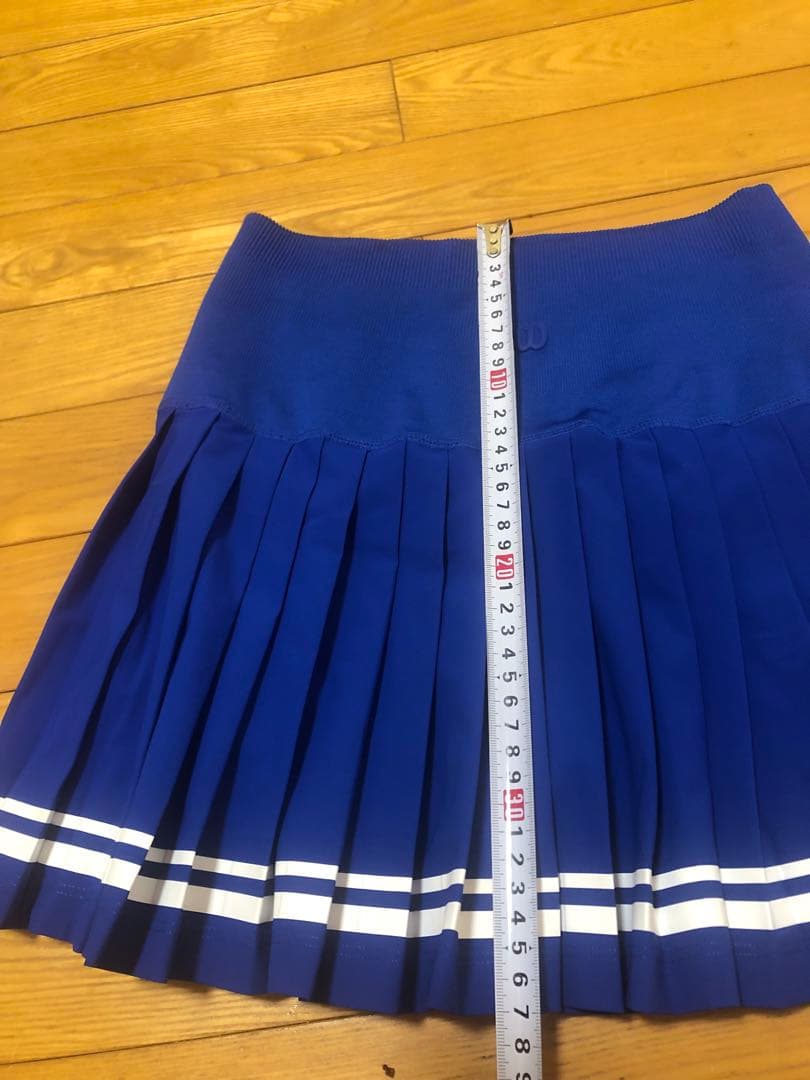 《週末お値下げ》ウィルソン　テニススコート　ミッドタウン　ブルー