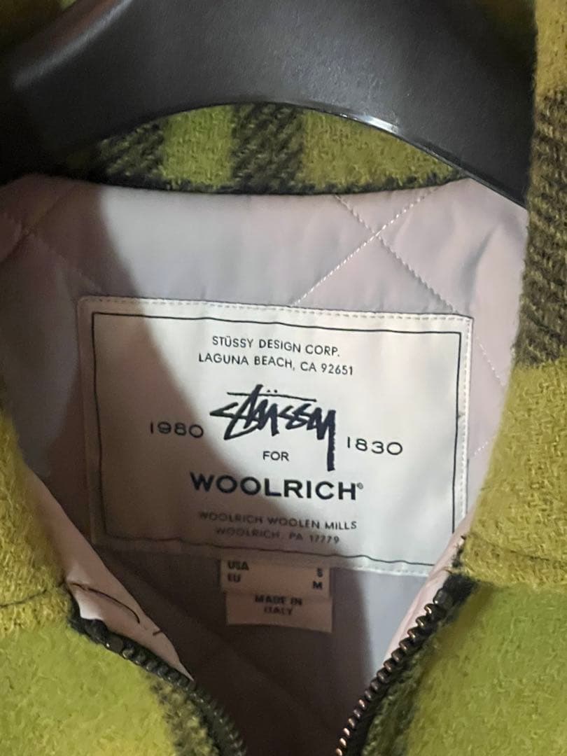 STUSSY×WOOLRICH ステューシー　ウールリッチ