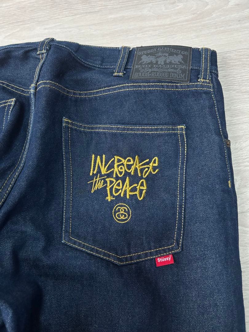 STUSSY ステューシー Increase The Peace デニム 34