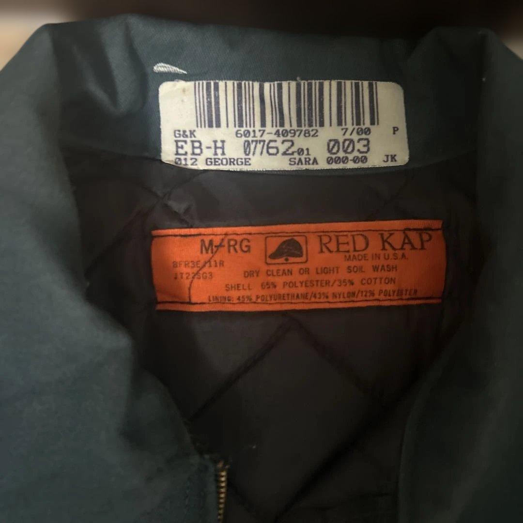 RED KAP 70s made in USAジャケット ダークグリーン 企業