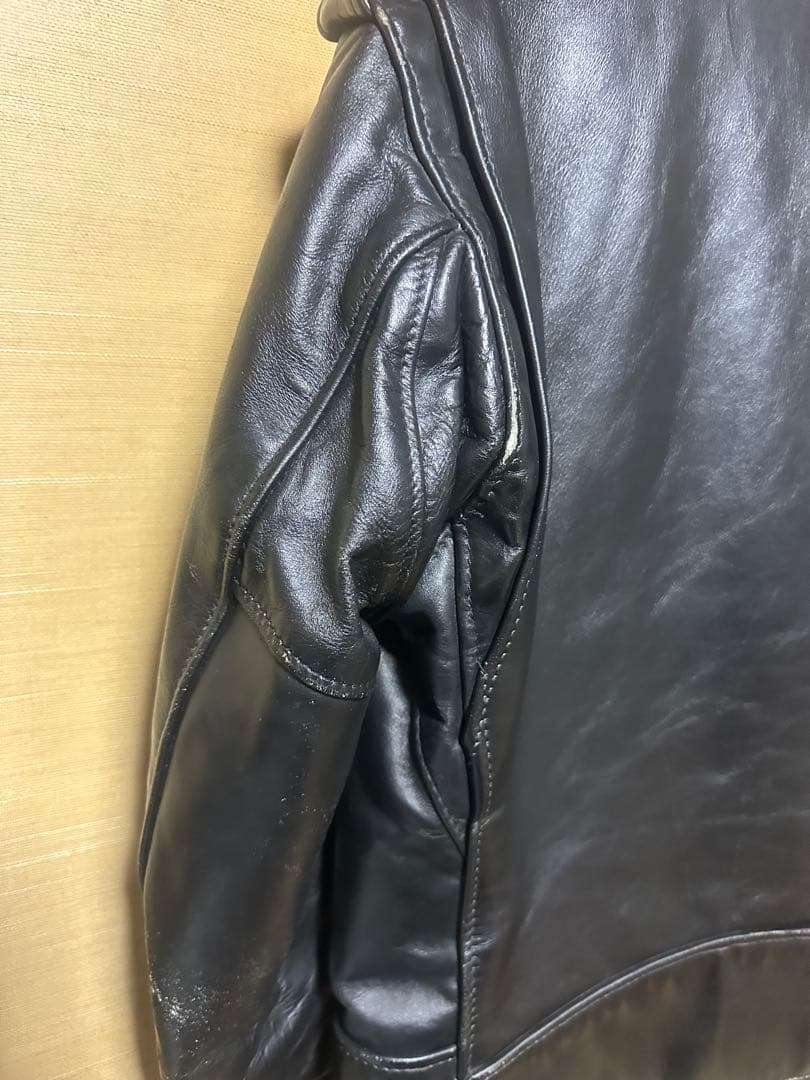 Schott バイカータグ後期80〜90年代ダブルライダースジャケット 38