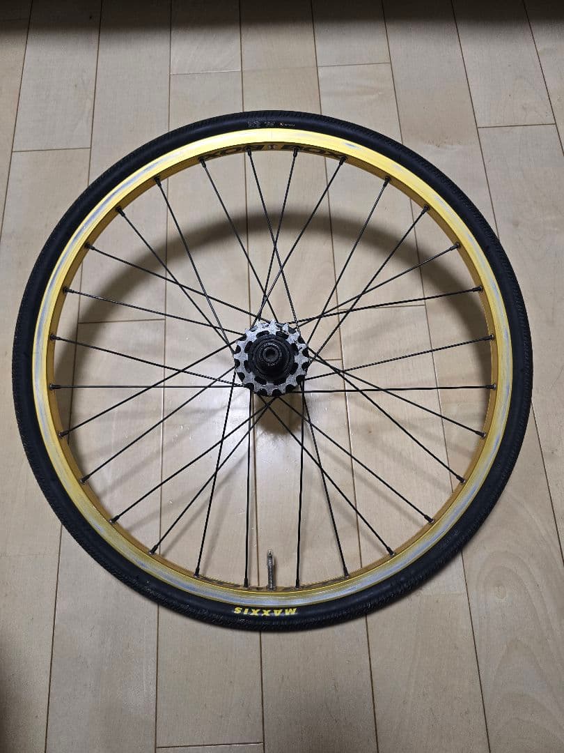 ボックス BMX リアホイール 1 1/8 16T マキシス DTH付 美品