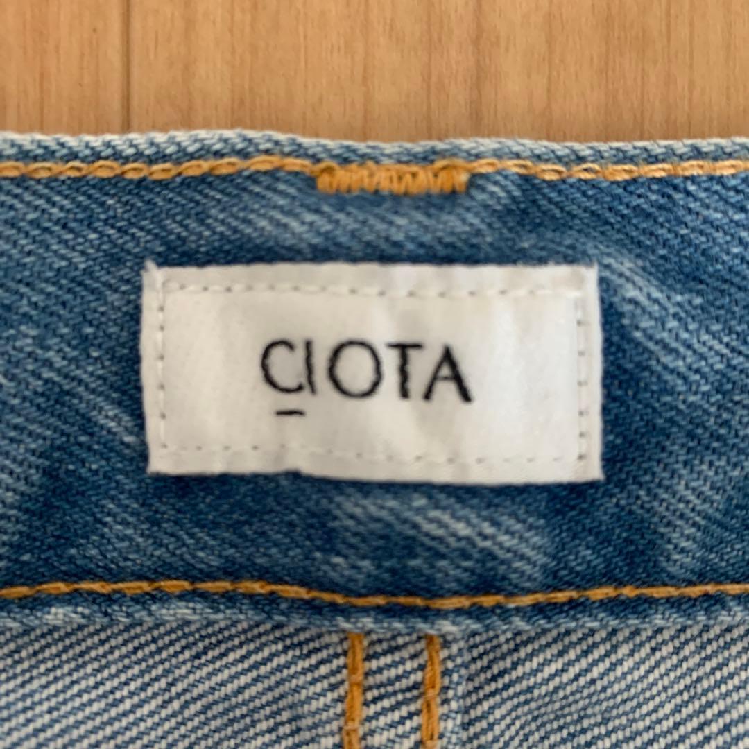CIOTA 本藍ストレートデニム 31 (MIDIUM BLUE)