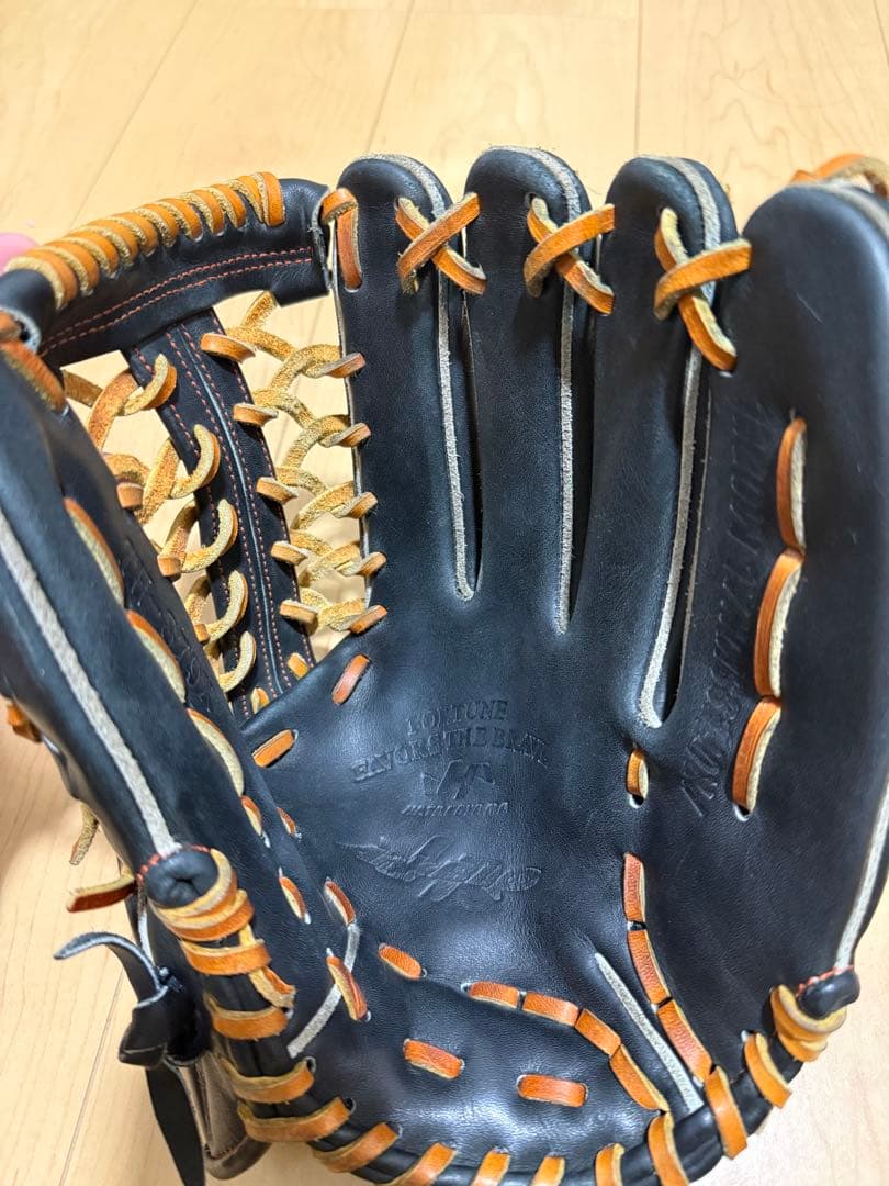 ハタケヤマ　グローブ　外野手用　野球　軟式