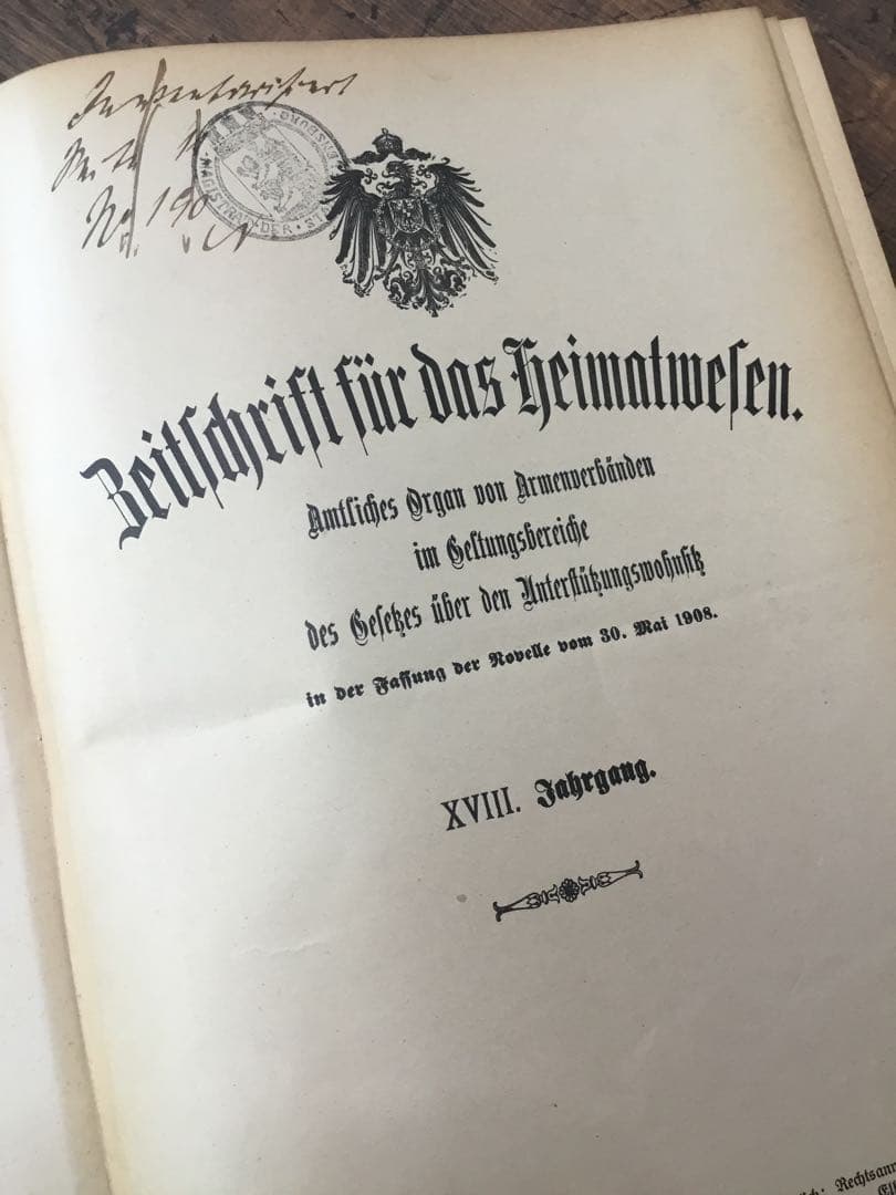洋書　ドイツ語　ジャンクジャーナル材料
