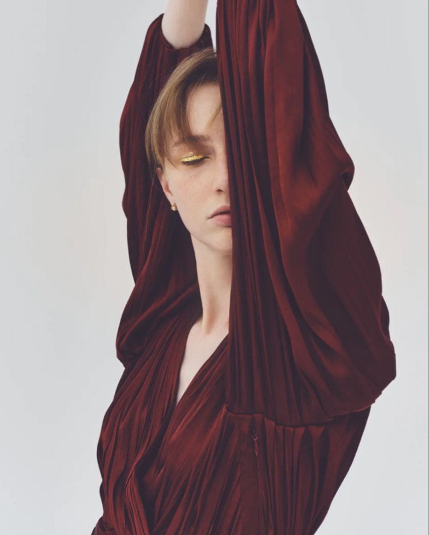 美品　laubeblanc Flare pleats Dress