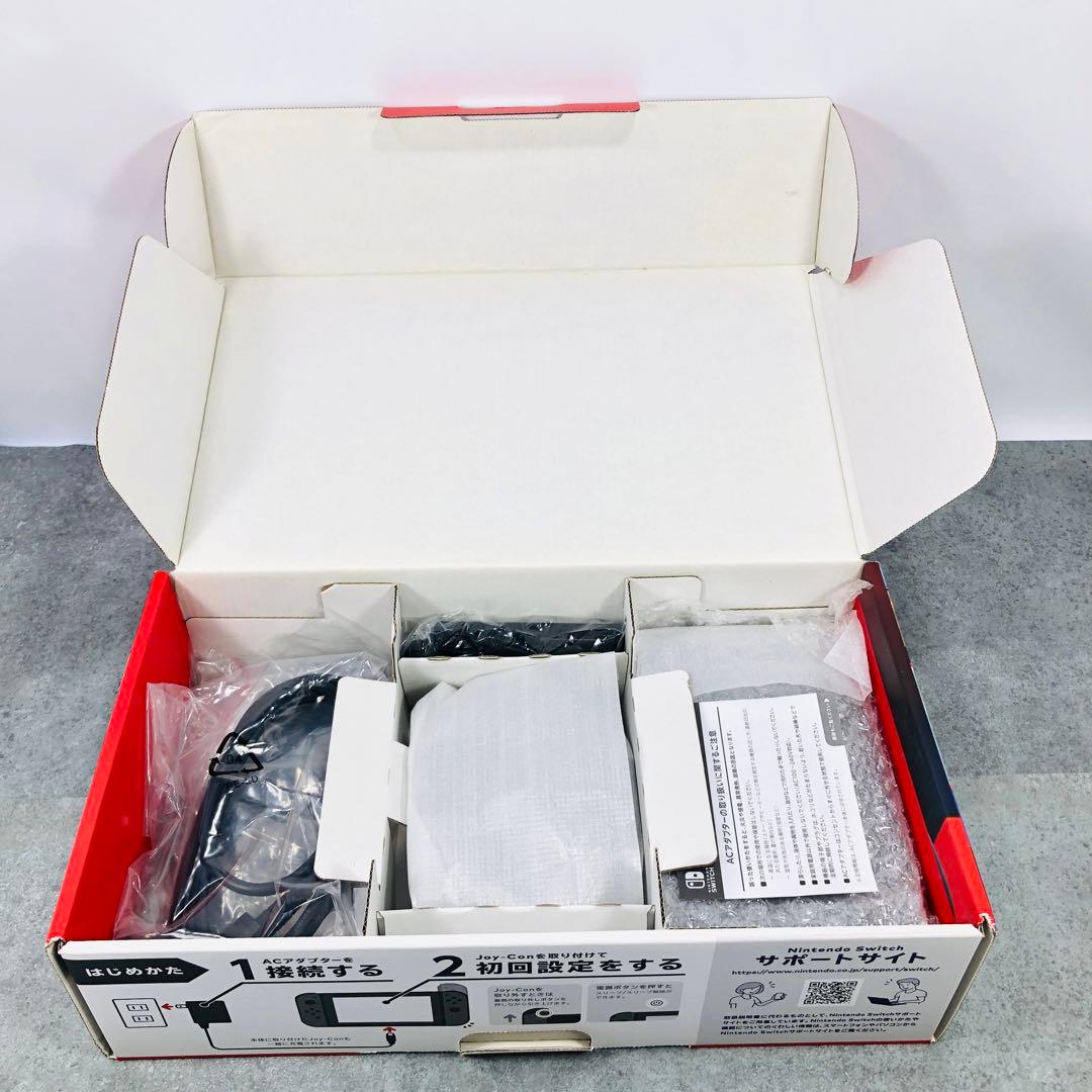 【美品】 バッテリー強化版 Nintendo Switch 本体 グレー
