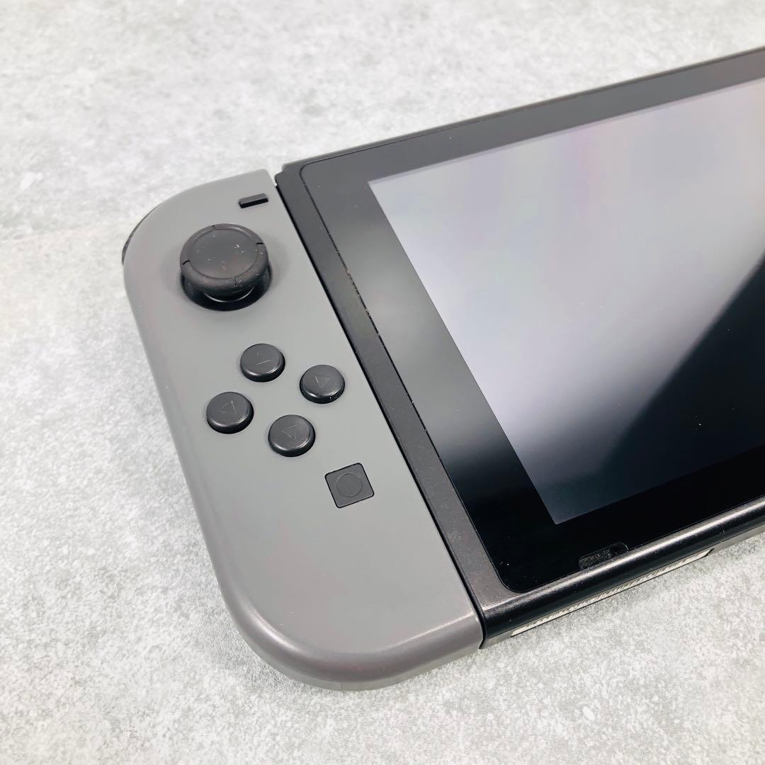 【美品】 バッテリー強化版 Nintendo Switch 本体 グレー