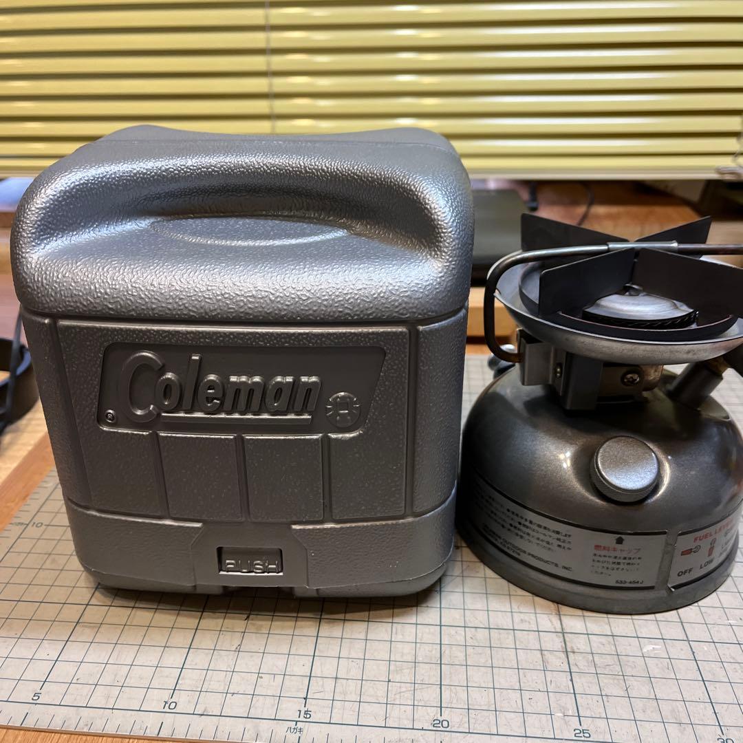 Coleman 533 無鉛ガソリンストーブ 燃焼確認済