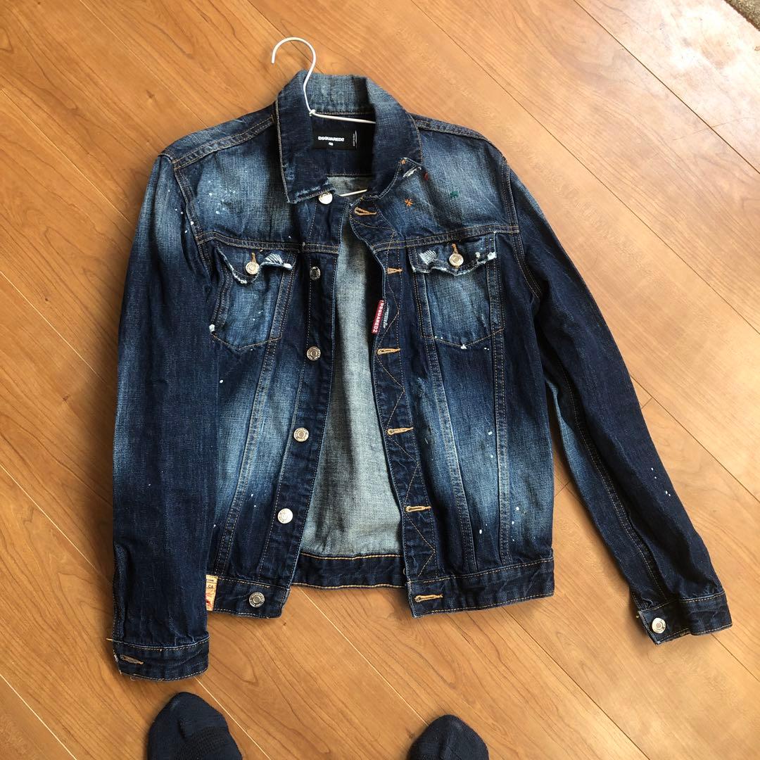 DSQUARED2 ダメージ加工 デニムジャケット