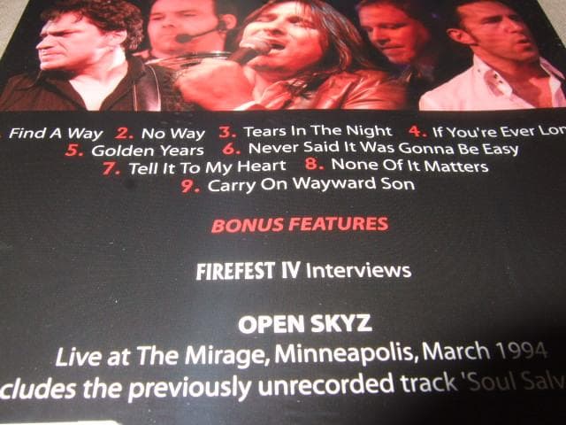 VALENTINE,HUGO,AOR,DVD+CD,メロハー,OPEN SKYZ