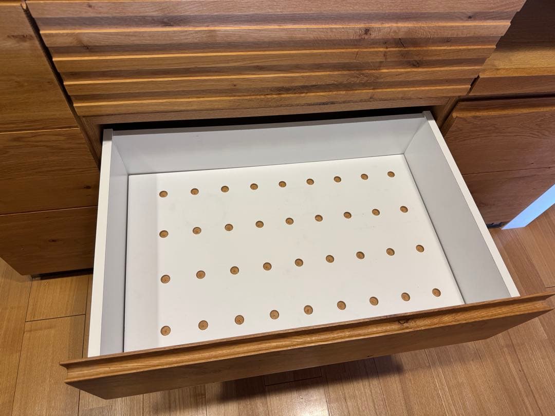 【美品】河口家具 キッチンボード 食器棚(クラッシュゲート、アクタス、カリモク