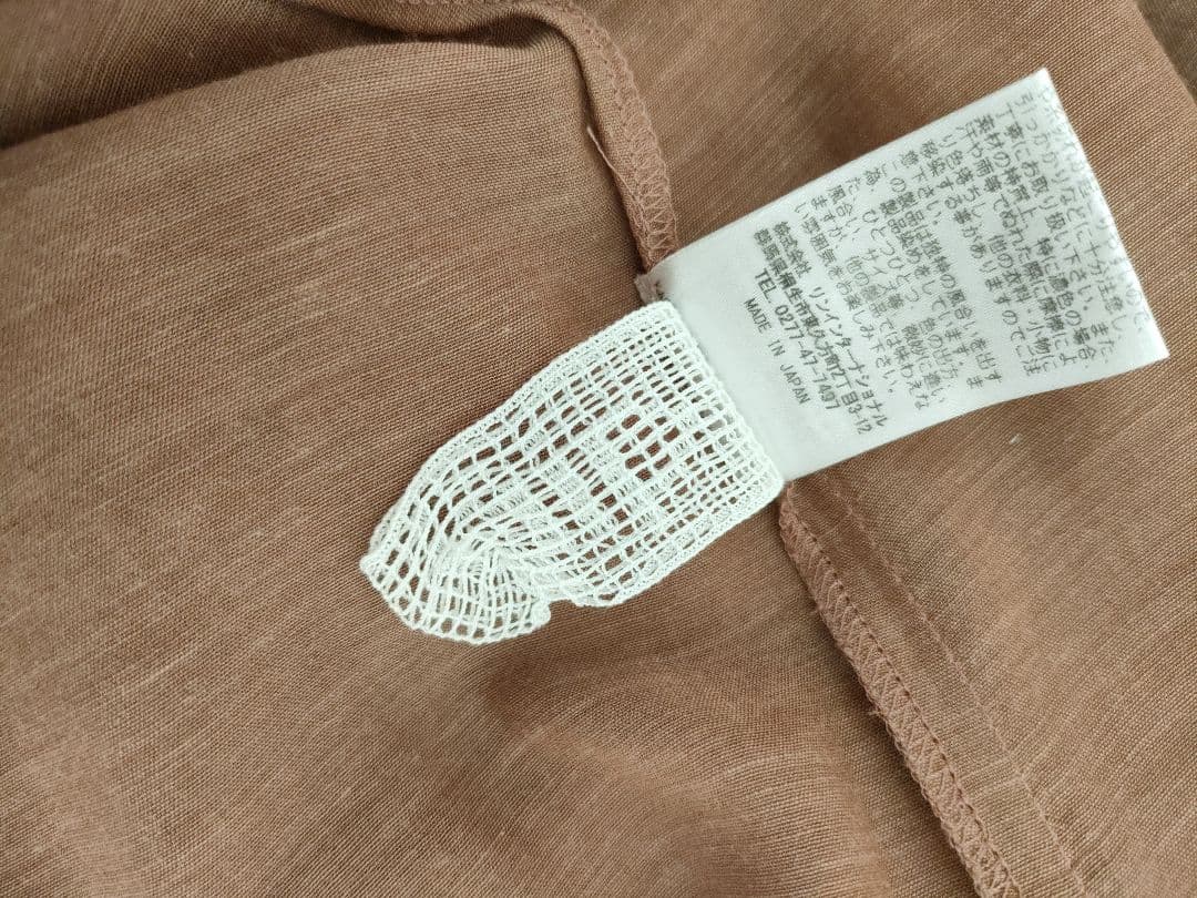 美品 qiri 桐生 rondo ribbon embroideryワンピース