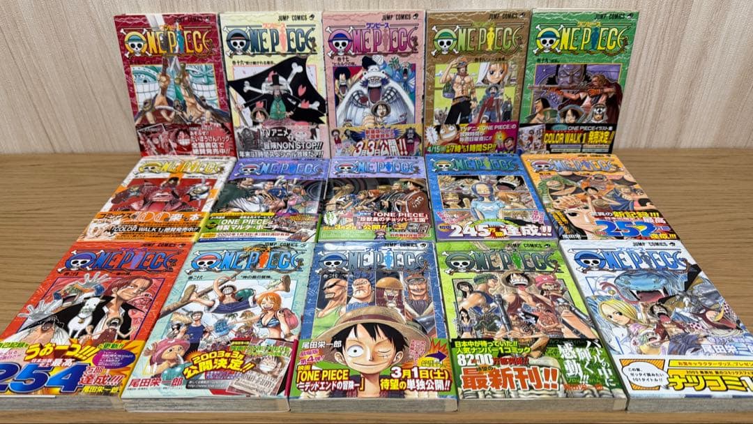 【初版 帯付き セット】ONE PIECE 15-46巻 コミックスニュース