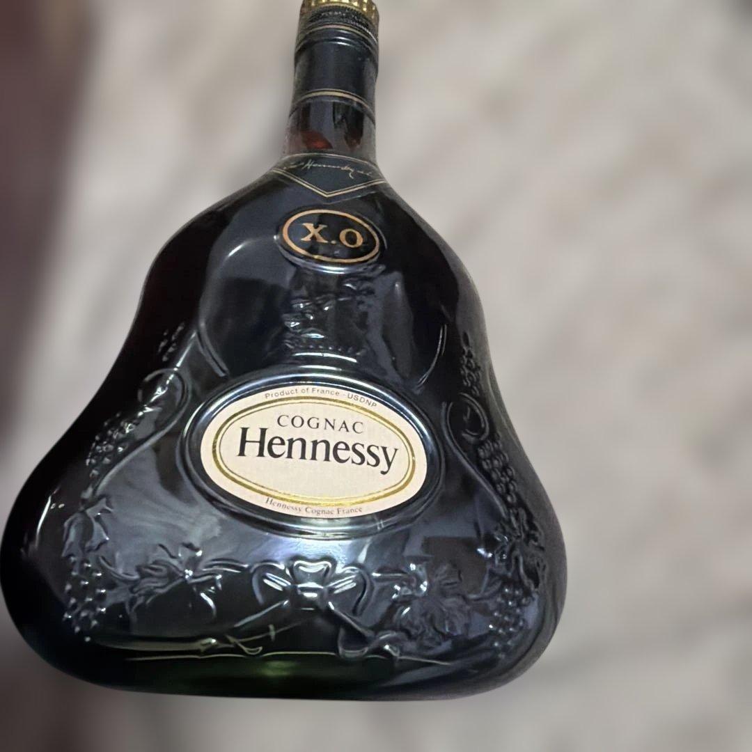 ヘネシー Hennessy XO 金キャップ グリーンボトル ブランデー