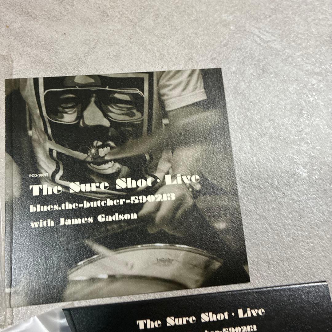 直筆サイン The Sure Shot: Live James Gadsden