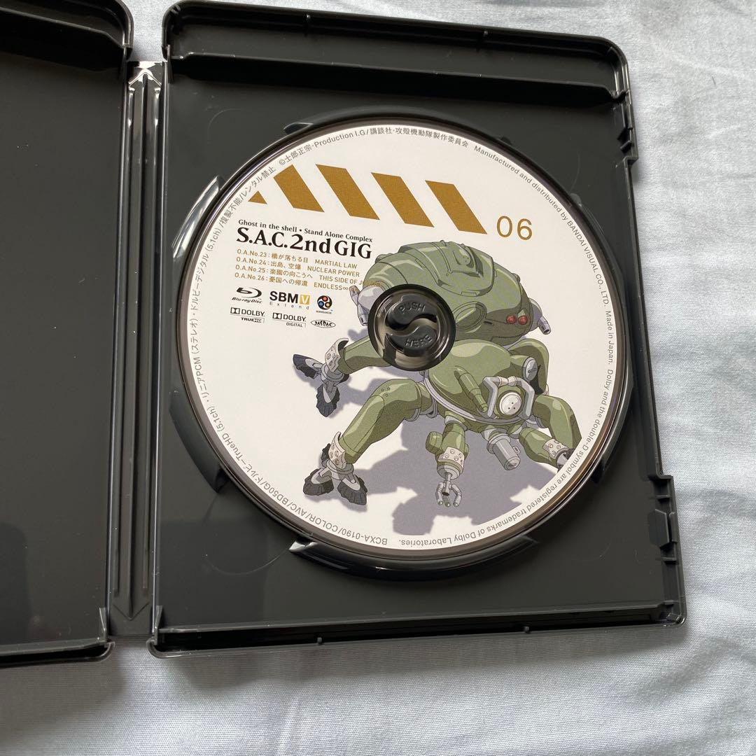 攻殻機動隊 S.A.C.2nd GIG Blu-ray 01&02