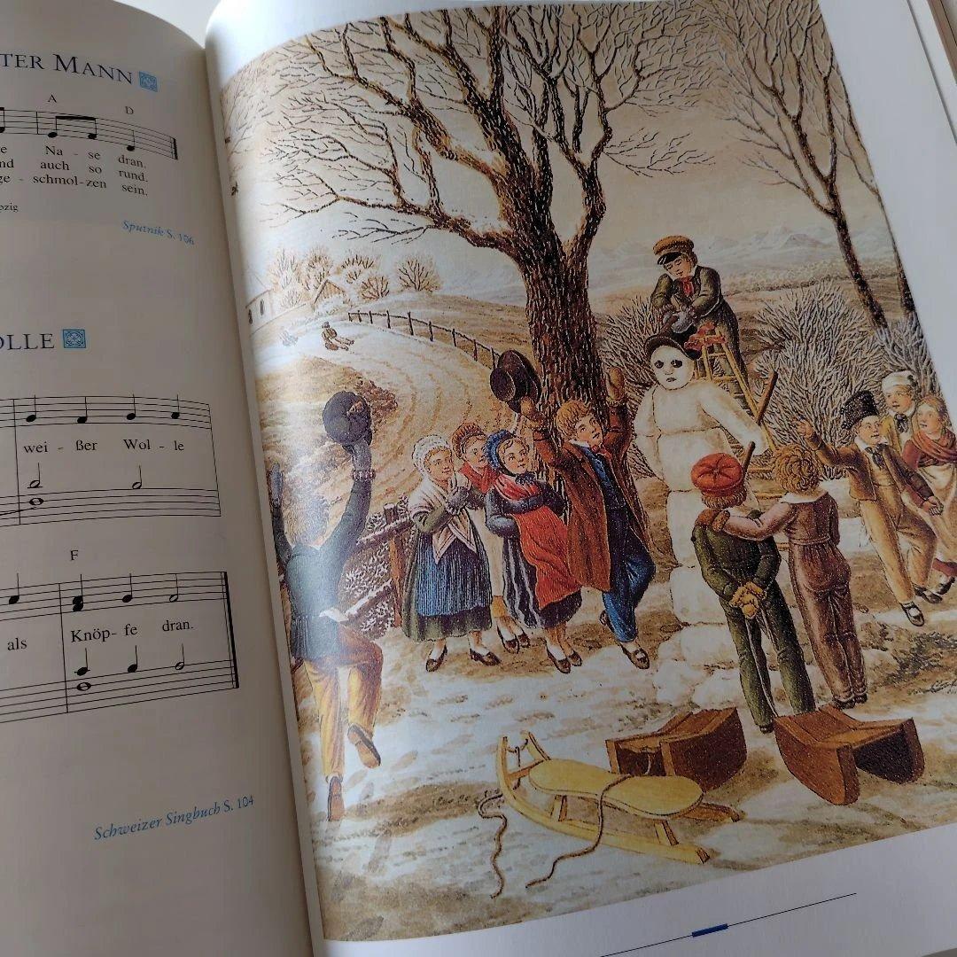 洋書ドイツ語 Das Buch der Kinderlieder子供の歌 楽譜集