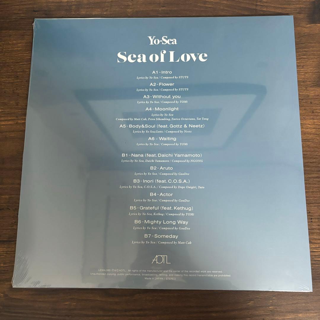 Yo-Sea Sea of Love レコード　yosea
